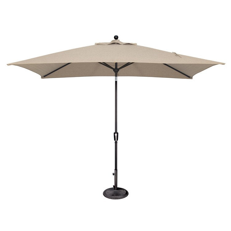 Simplyshade Catalina 6.6' x 10' Rectangular Push Button Tilt Umbrella