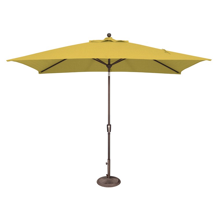 Simplyshade Catalina 6.6' x 10' Rectangular Push Button Tilt Umbrella
