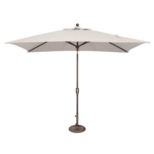 Simlpyshade Catalina 6.6' x 10' Rectangular Push Button Tilt Umbrella
