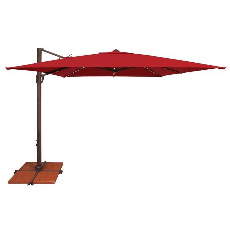 Simplyshade Bali Pro 10' Square Cantilever Umbrella