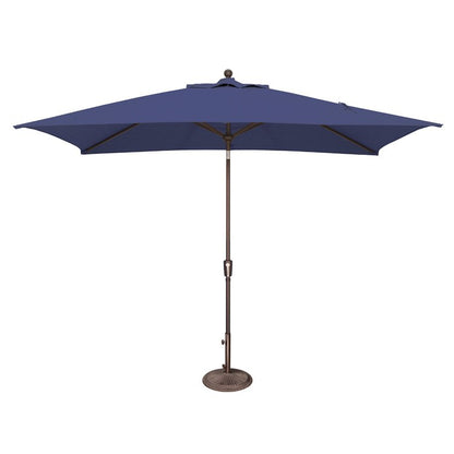 Simplyshade Catalina 6.6' x 10' Rectangular Push Button Tilt Umbrella