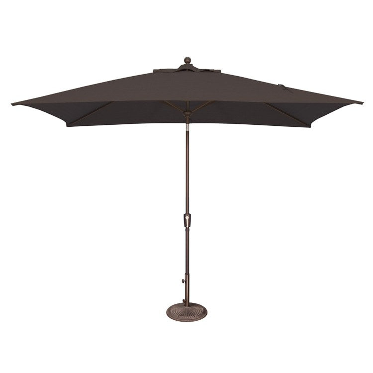 Simplyshade Catalina 6.6' x 10' Rectangular Push Button Tilt Umbrella
