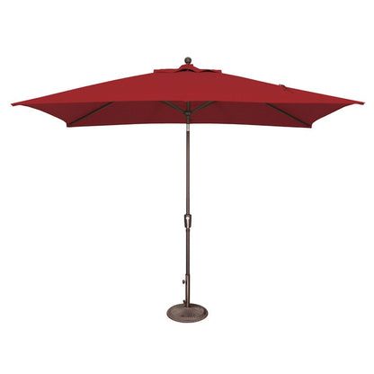 Simplyshade Catalina 6.6' x 10' Rectangular Push Button Tilt Umbrella