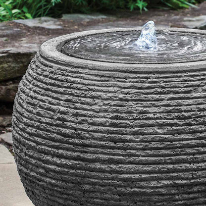 Sonora Large Outdoor Water Fountain - Stone Ledge Campania International
