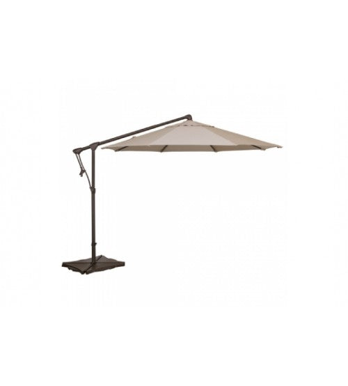 Treasure Garden 10' Octagon AG19 Cantilever Umbrella - O'bravia Polyester Fabric