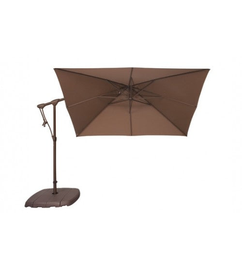 TREASURE GARDEN 8.5' SQUARE AG19SQ CANTILEVER UMBRELLA - SUNBRELLA