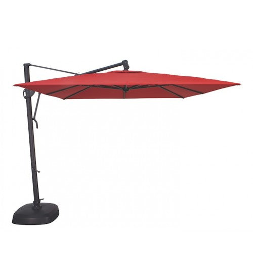 Treasure Garden 10' AG25TSQ Cantilever Umbrella - O'Bravia Polyester Fabric