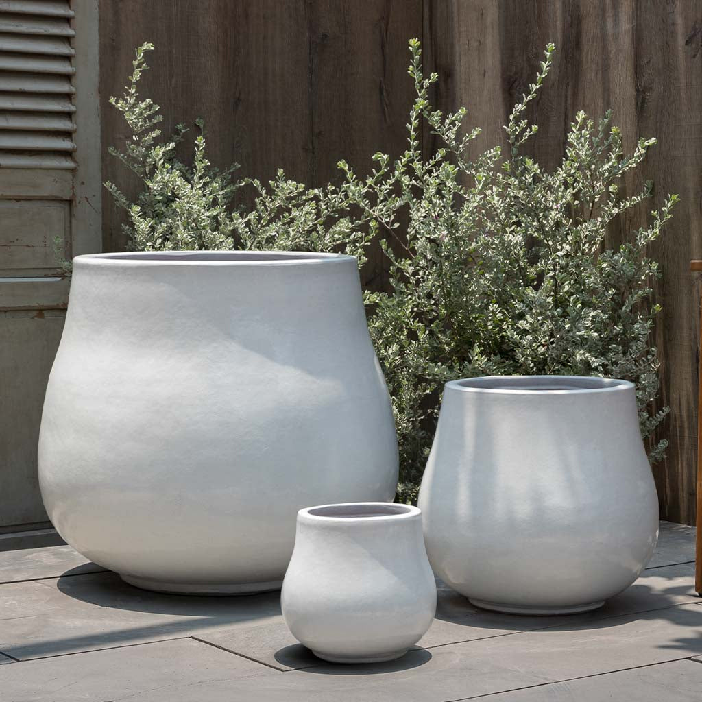Campania Nimbus Planter Nested Set of 3 | Glazed Collection