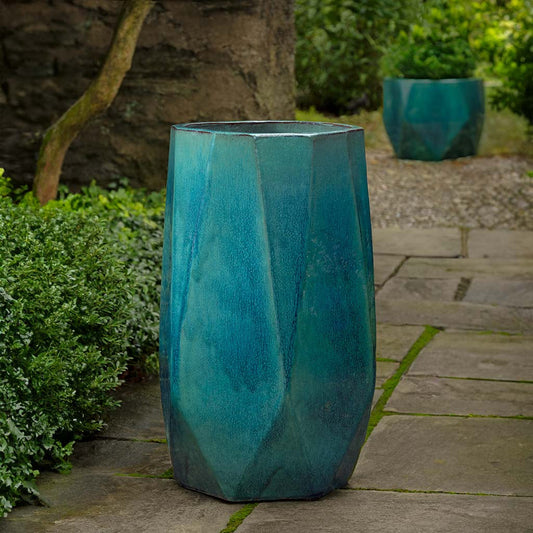 Campania Prism Planter Tall | Glazed Collection