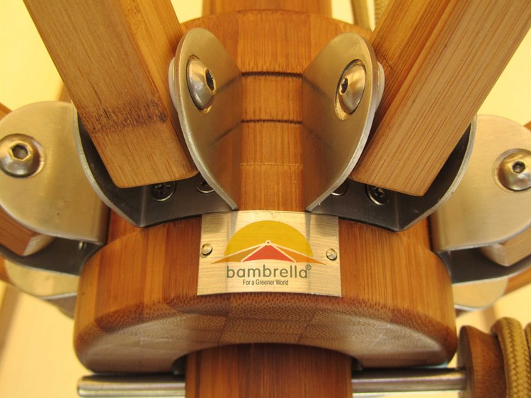 Bambrella Levante 8.5' x 11.5' Rectangular Patio Umbrella