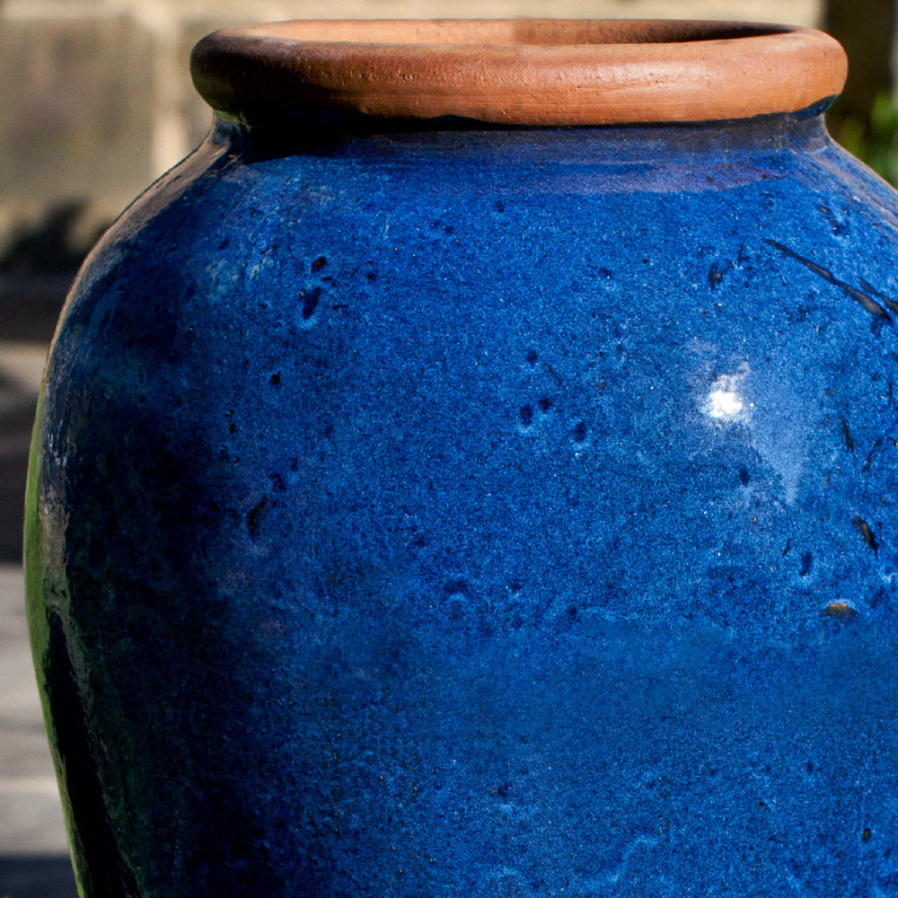 Campania  Binjai Jar | Glazed Terra Cotta Planter
