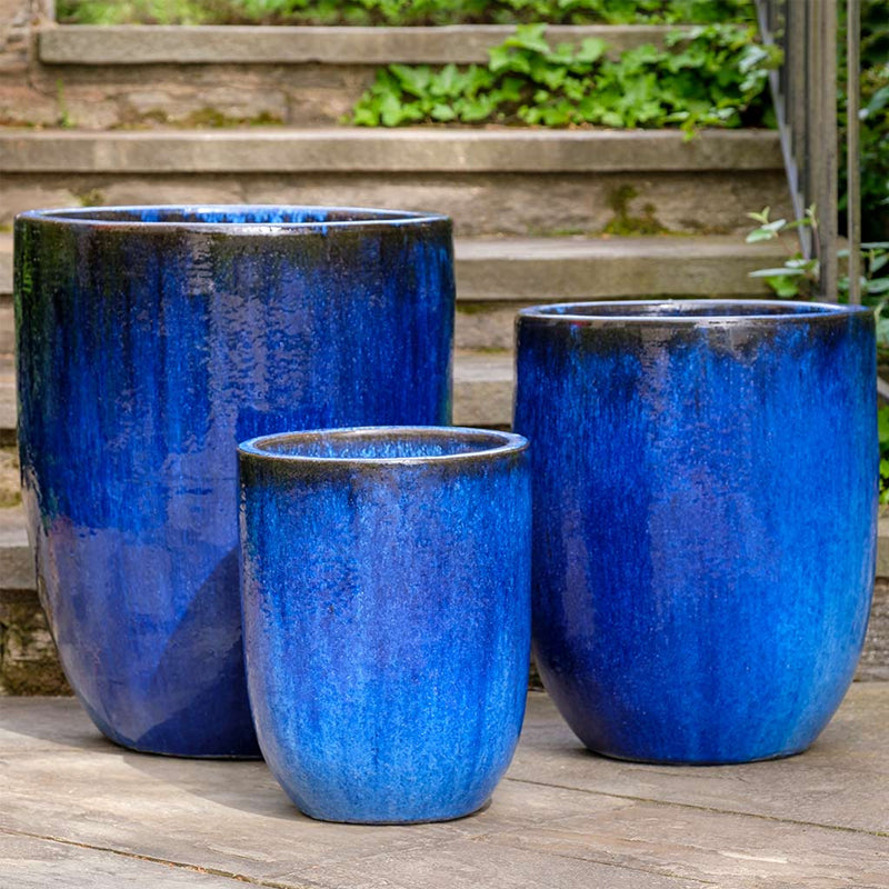 Campania Brantome Planter Nested Set of 3 | Glazed Collection