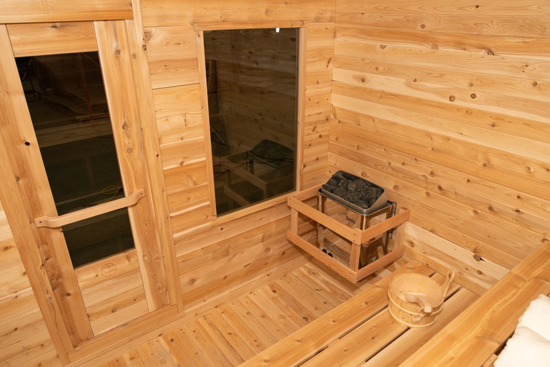 4 Person Cube Sauna - Luna
