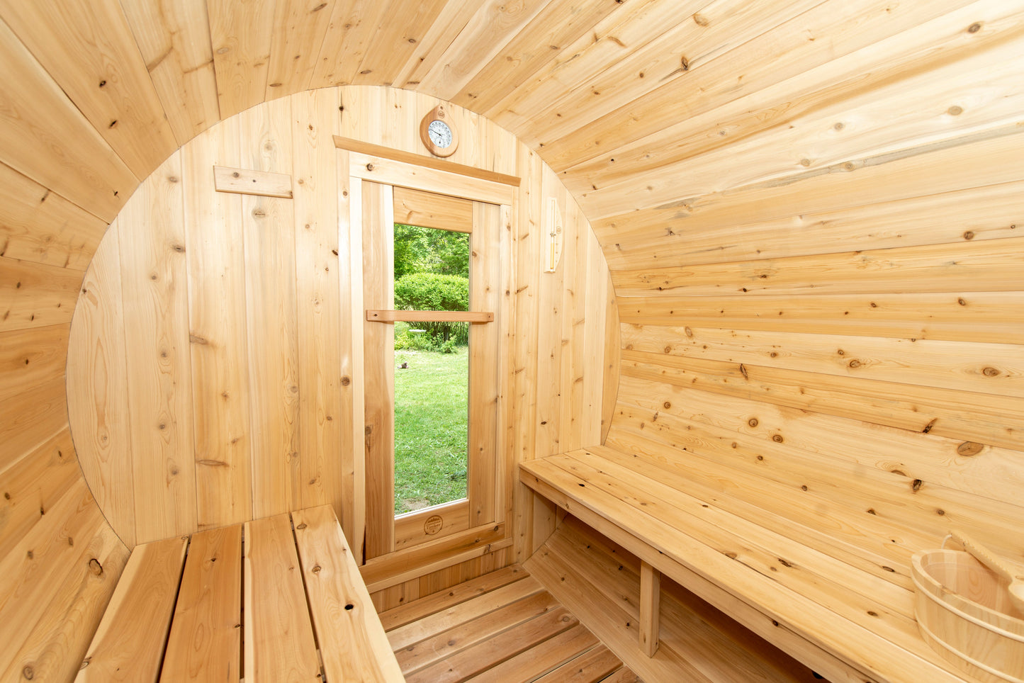 4 Person Barrel Sauna - Harmony