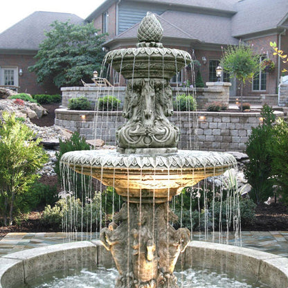 Fiore Stone Cavalli Outdoor Fountain