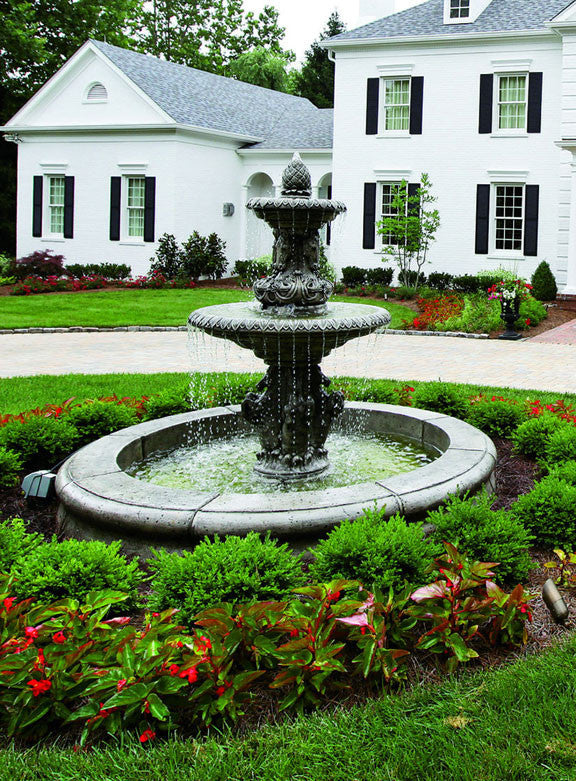 Fiore Stone Cavalli Outdoor Fountain