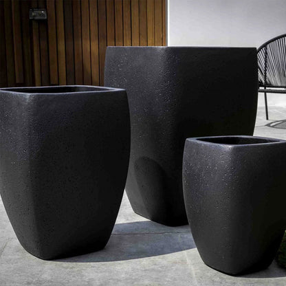 Campania Cedros Planter Nested  Set of 3 | Fiber Cement Collection