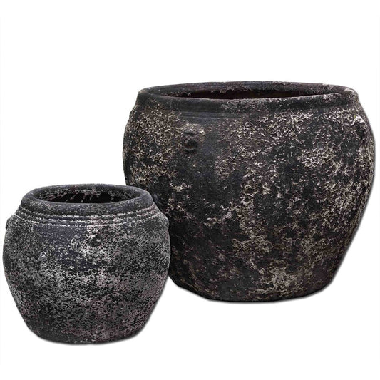 Campania Chios Planter Nested Set of 2 | Aegean Collection