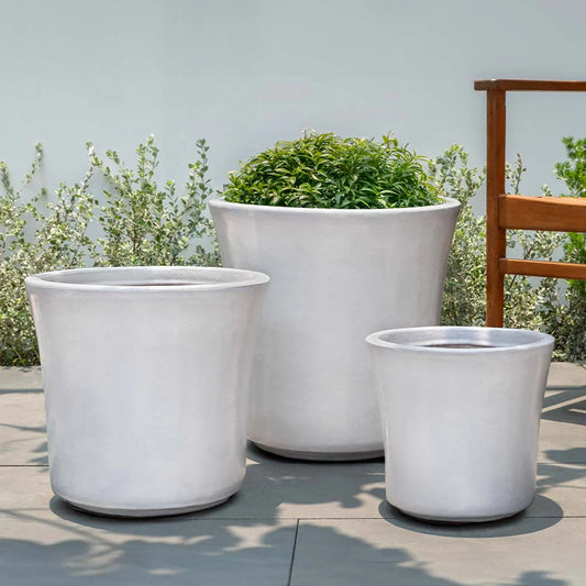 Campania Concord Planter Nested Set of 3 | Glazed Collection