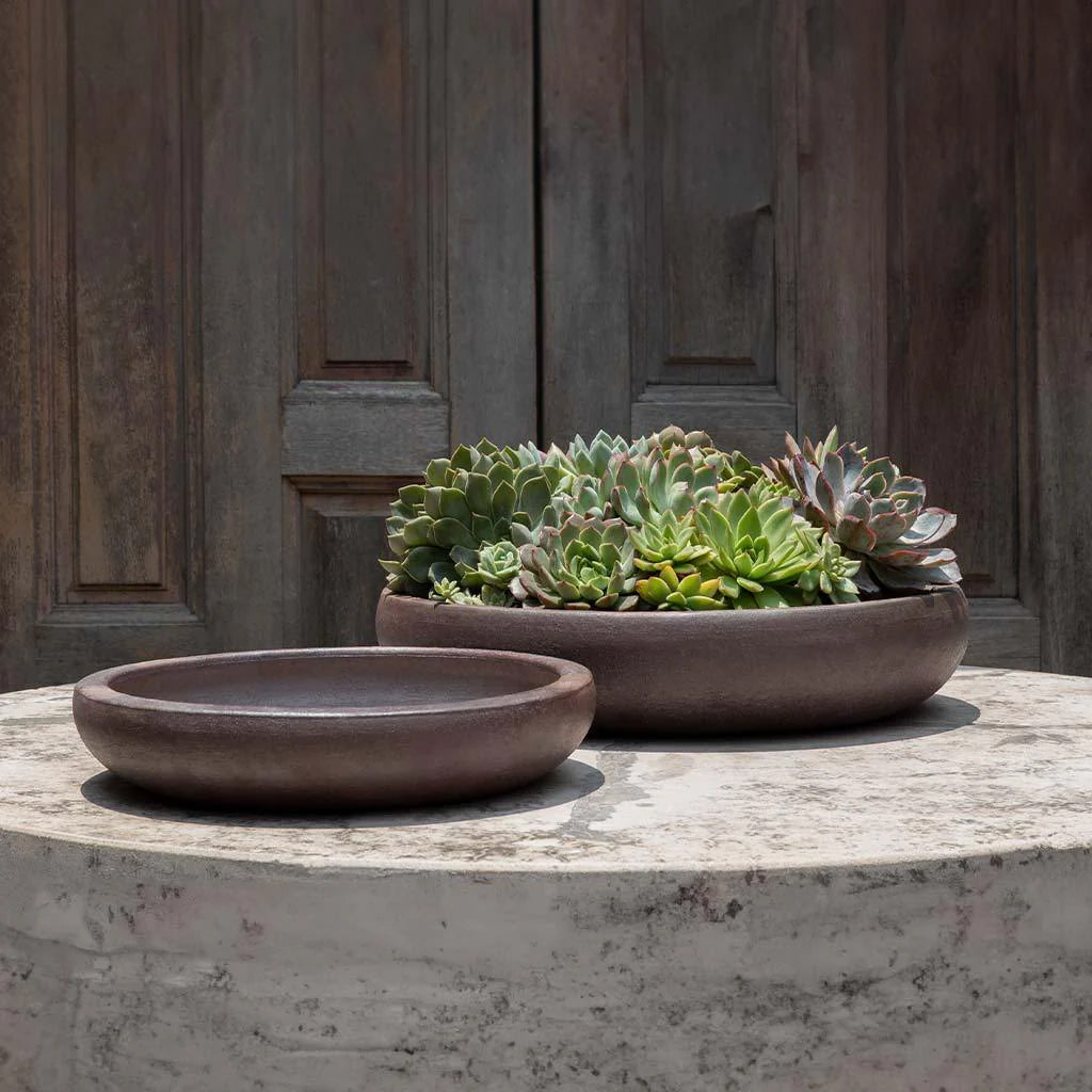 Campania Nico Bowl Planter | Glazed Collection