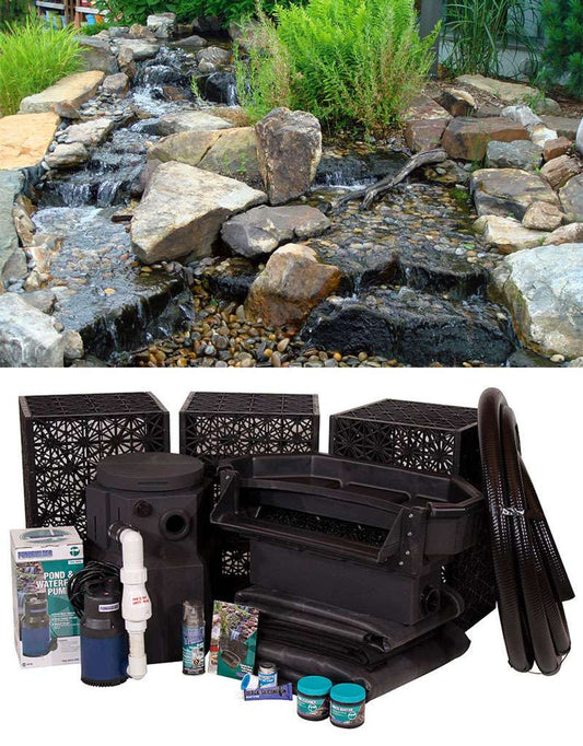 Blue Thumb Elite Large 30" Cascading Pondless Waterfall Kit