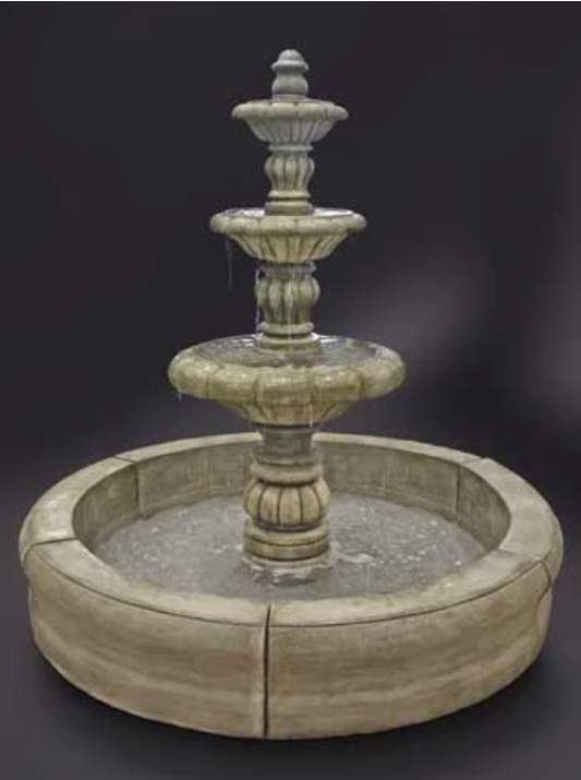 Fiore Espana Fountain with Medium Pond