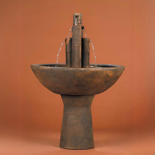 Fiore Bamboo Concrete Fountain - #252