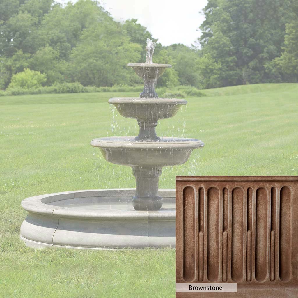 Campania International Newport Garden Fountain