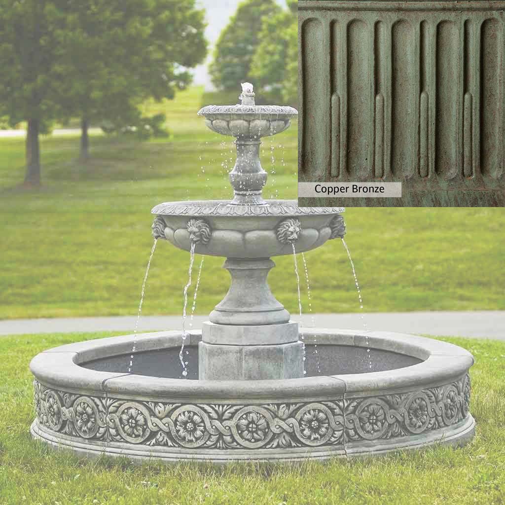 Campania International Parisienne Two Tier Fountain