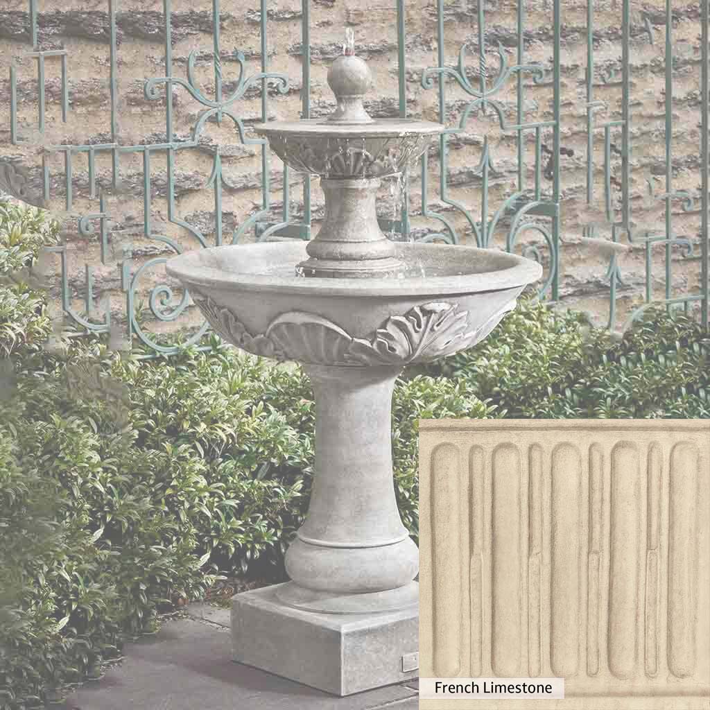 Campania International Acanthus Two Tiered Fountain