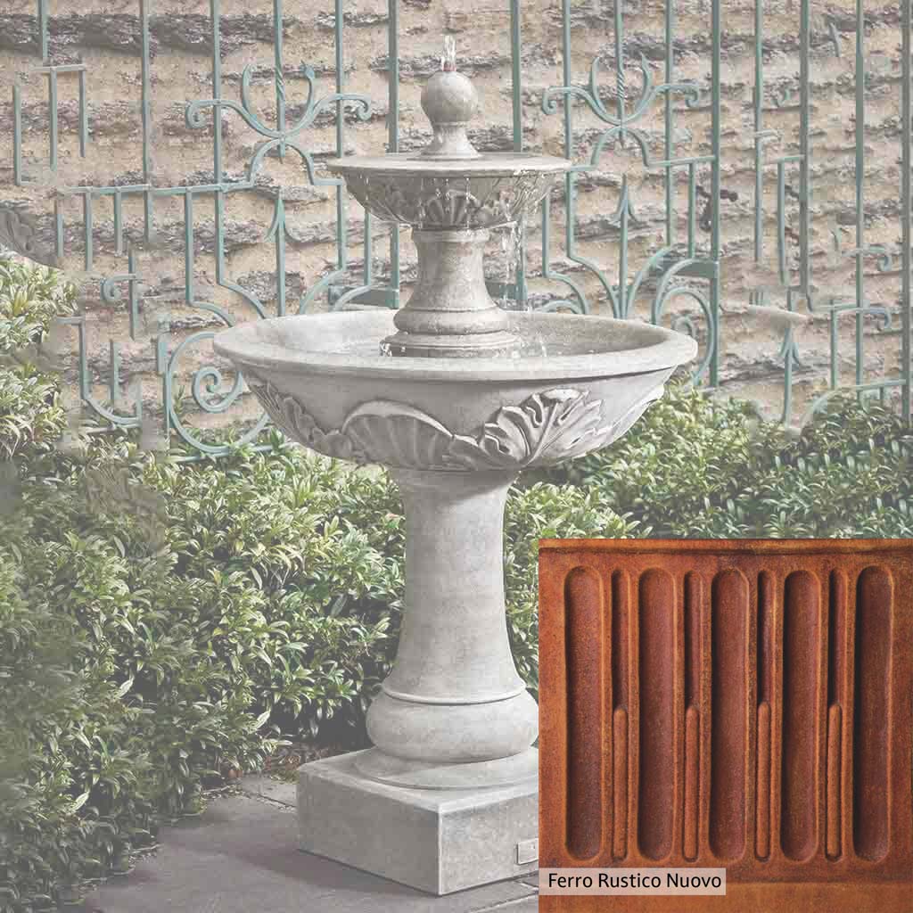 Campania International Acanthus Two Tiered Fountain