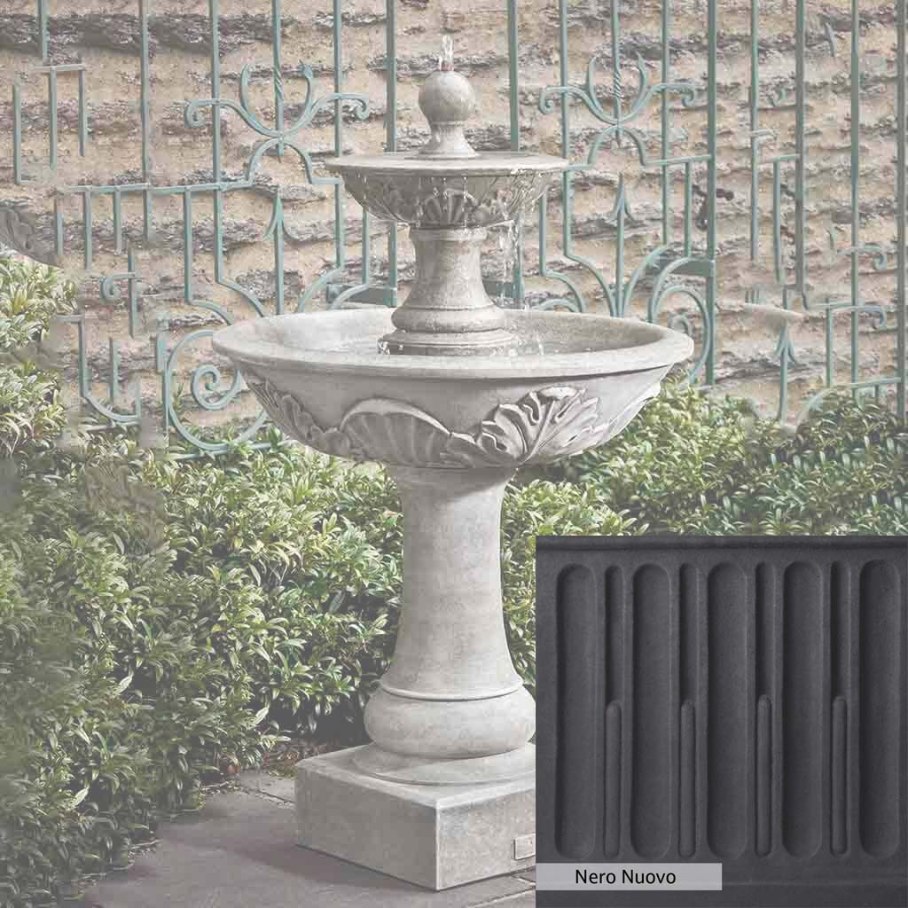 Campania International Acanthus Two Tiered Fountain