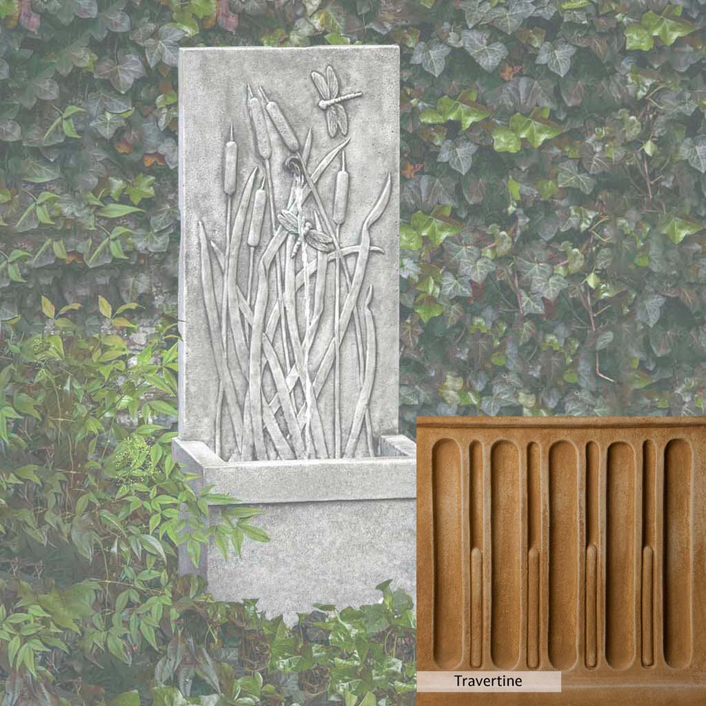 Campania International Dragonfly Wall Fountain