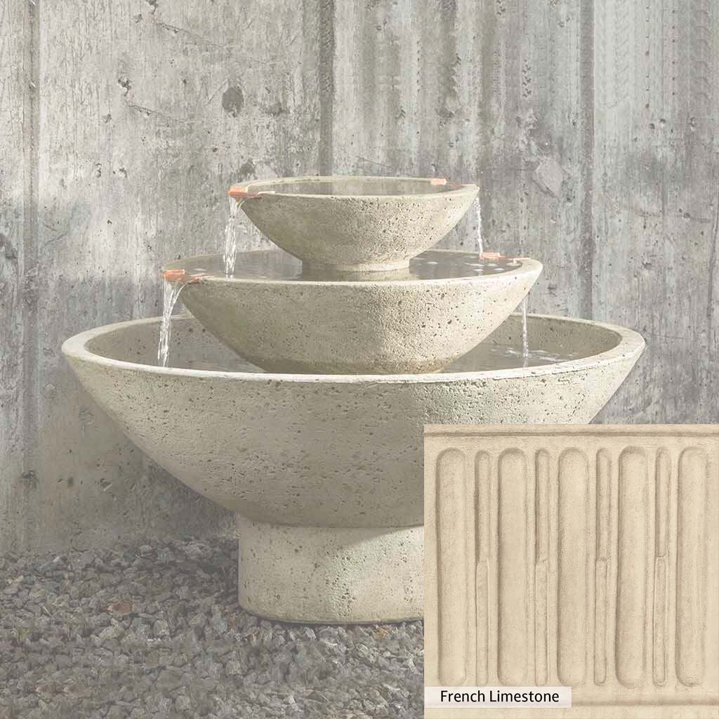 Campania International Carrera Oval Fountain