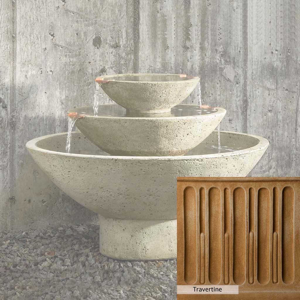 Campania International Carrera Oval Fountain