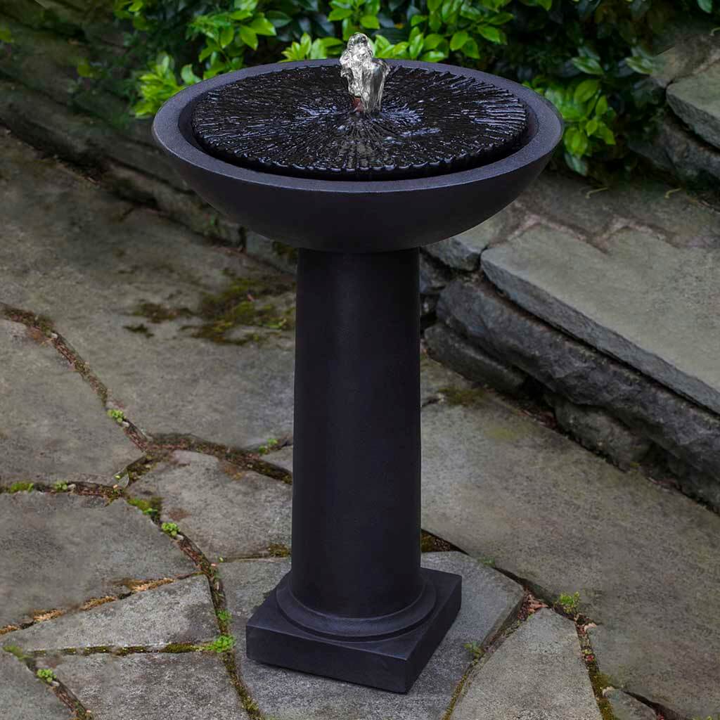 Campania International Equinox Birdbath Fountain