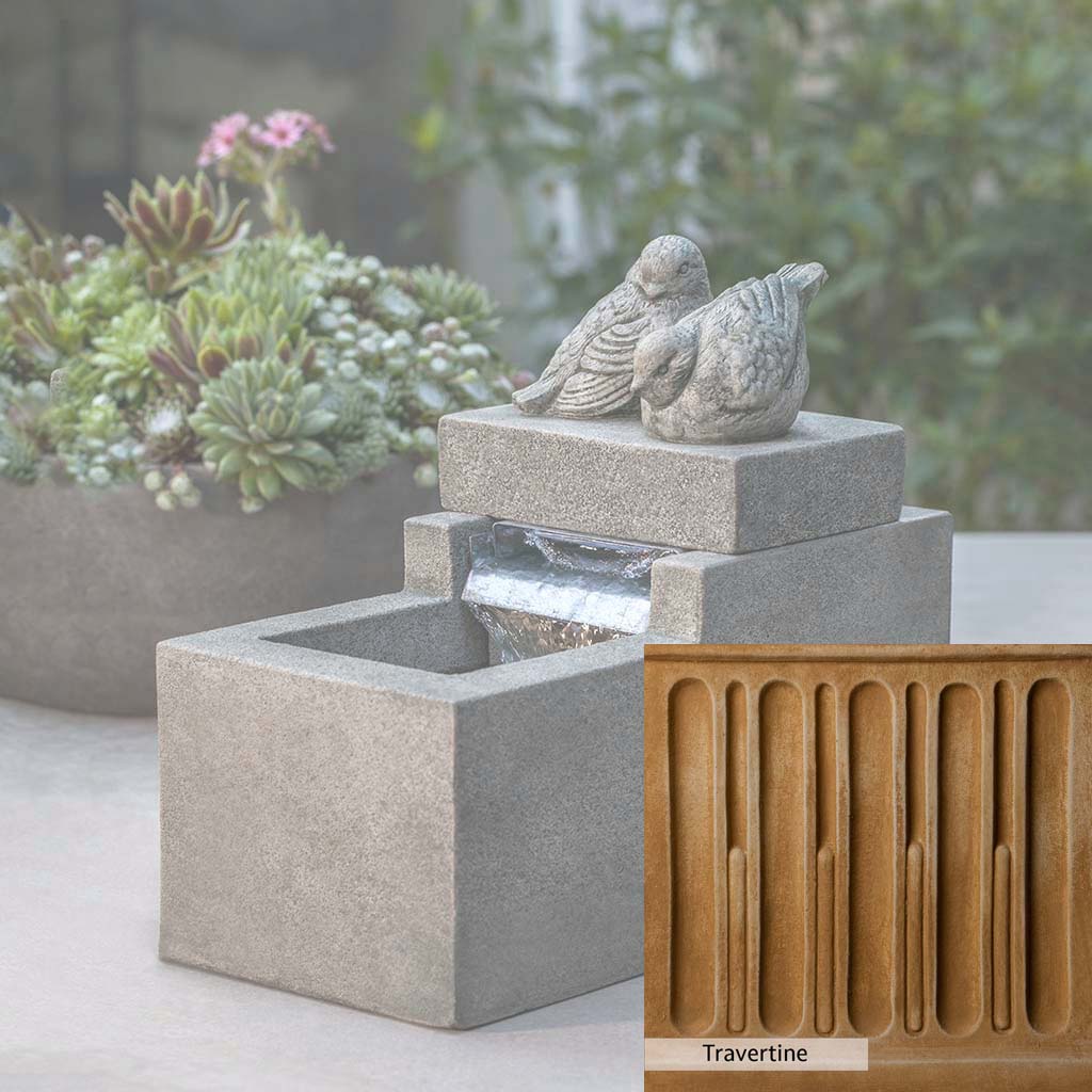 Campania International Mini Element Bird Fountain