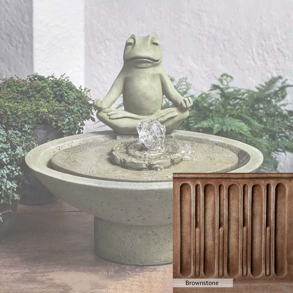 Campania International Garden Terrace Meditation Fountain