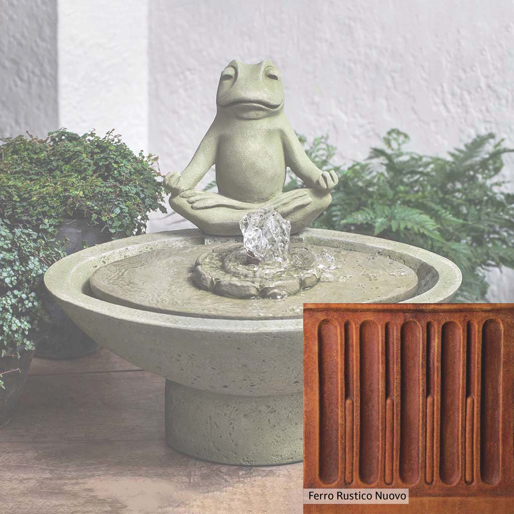 Campania International Garden Terrace Meditation Fountain