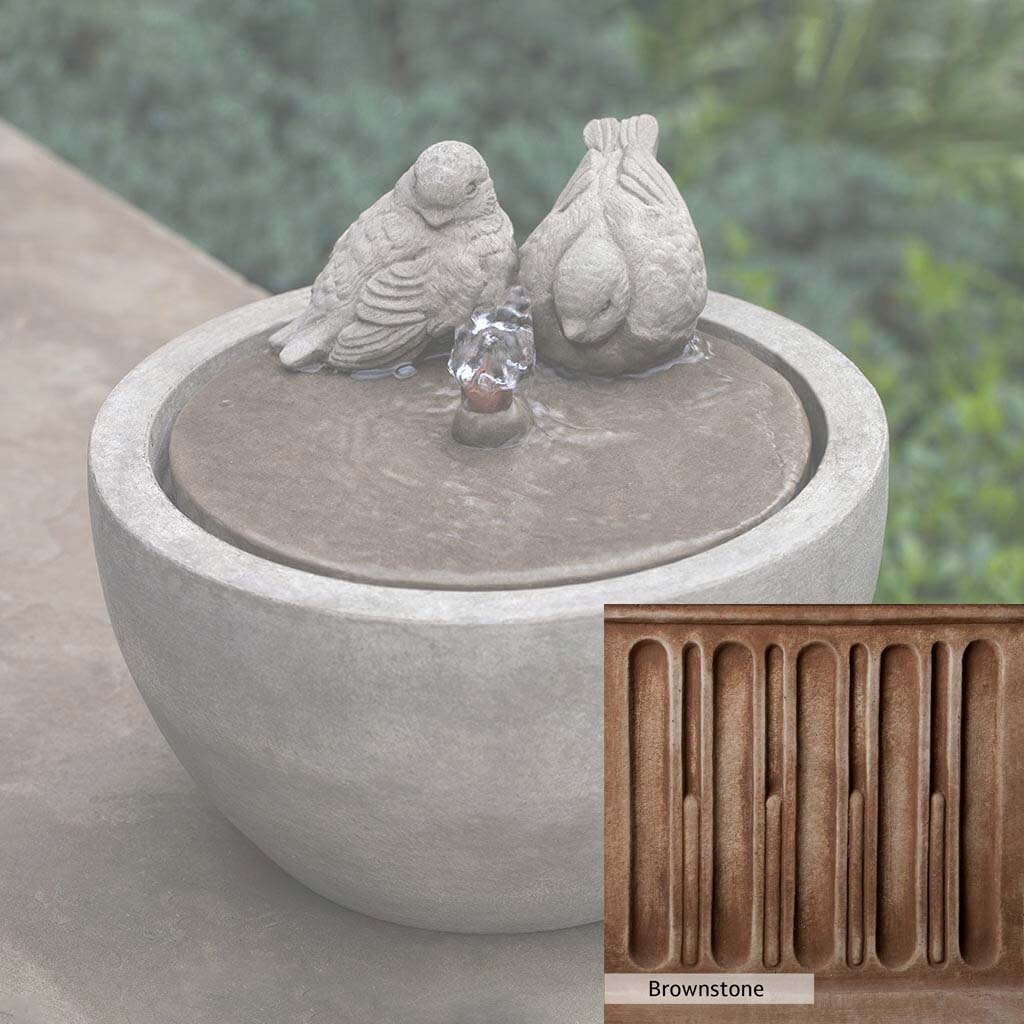 Campania International M-Series Bird Fountain