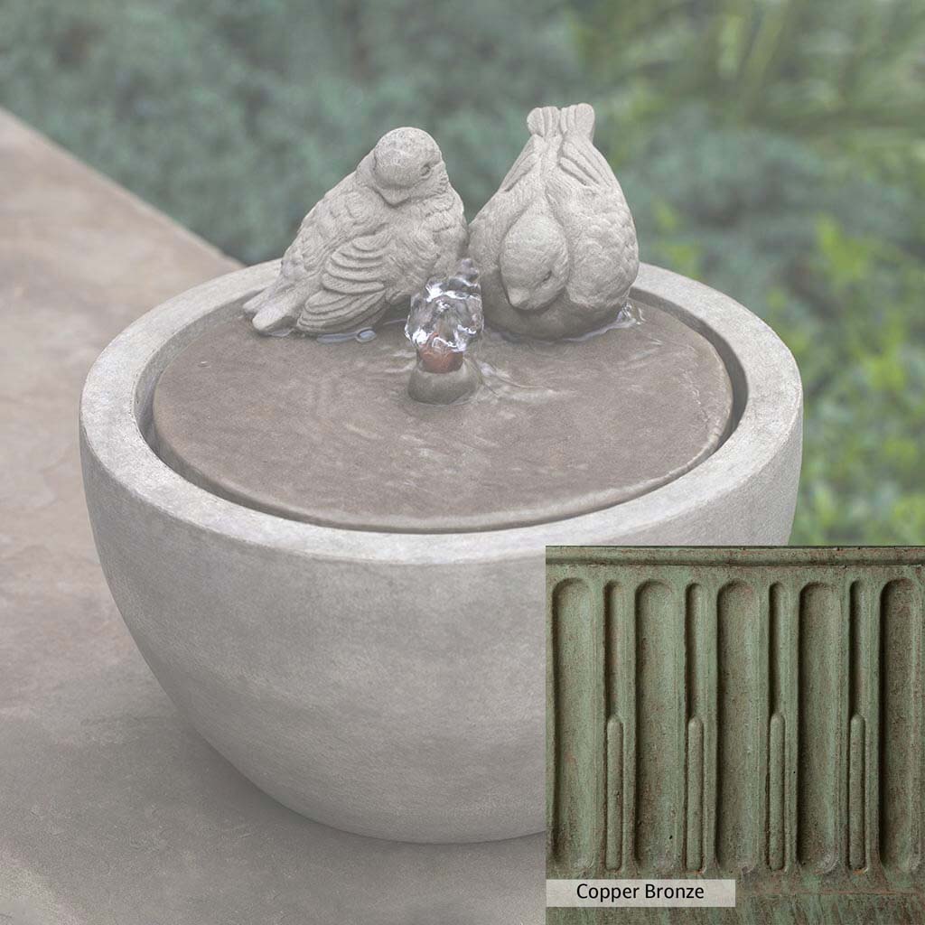 Campania International M-Series Bird Fountain