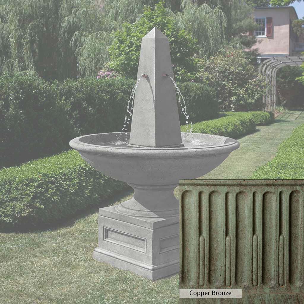 Campania International Condotti Obelisk Fountain