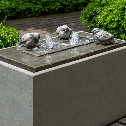 Campania International Avondale Birds Garden Fountain