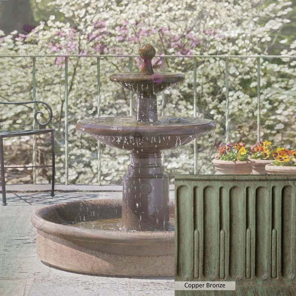 Campania International Esplanade Two Tier Fountain