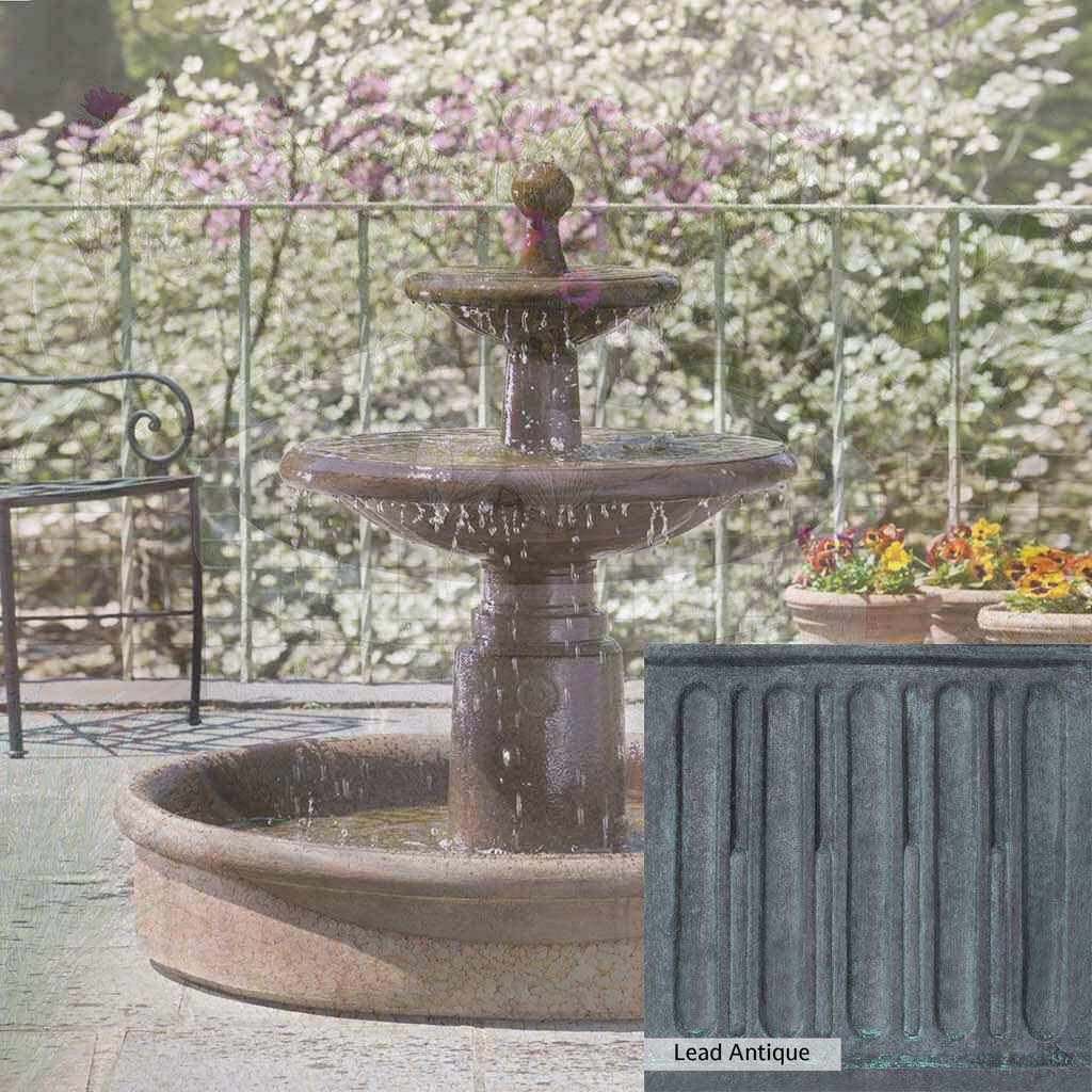 Campania International Esplanade Two Tier Fountain