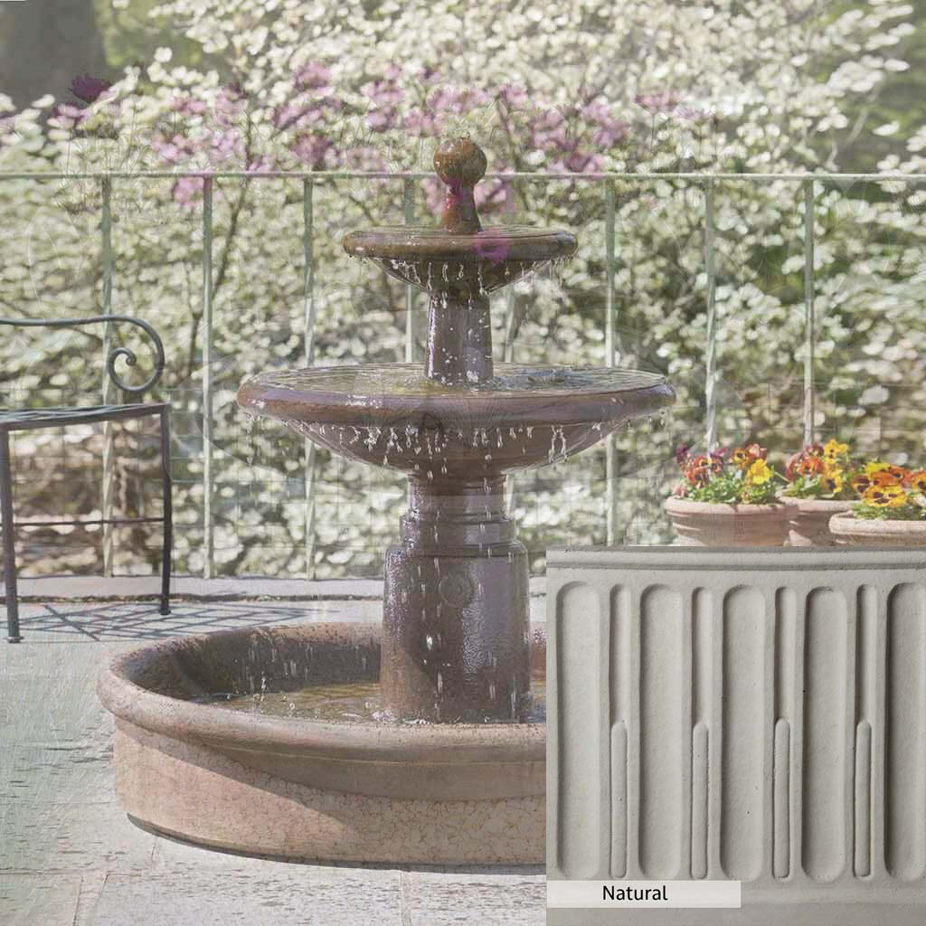 Campania International Esplanade Two Tier Fountain