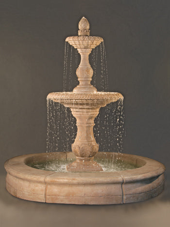 Fiore Four Seasons Fountain with Pond