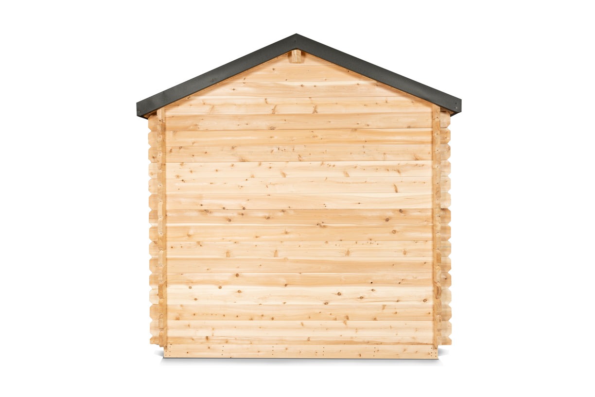 6 Person Cabin Sauna with Porch - Georgian
