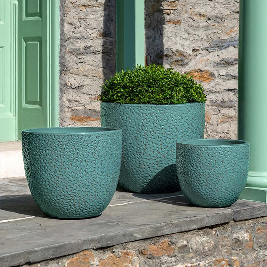 Campania Falling Petals Planter Nested Set of 3