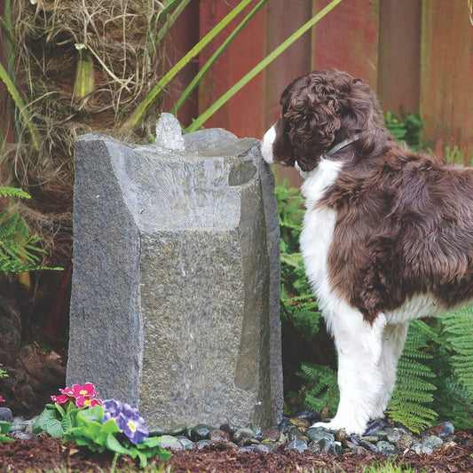 Blue Thumb Hollow Springs GFRC Boulder Fountain - Complete Kit